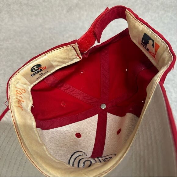 Washington Nationals Hat Ballcap Red Logo Team MLB Small Medium Adjustable Sport - Picture 9 of 12